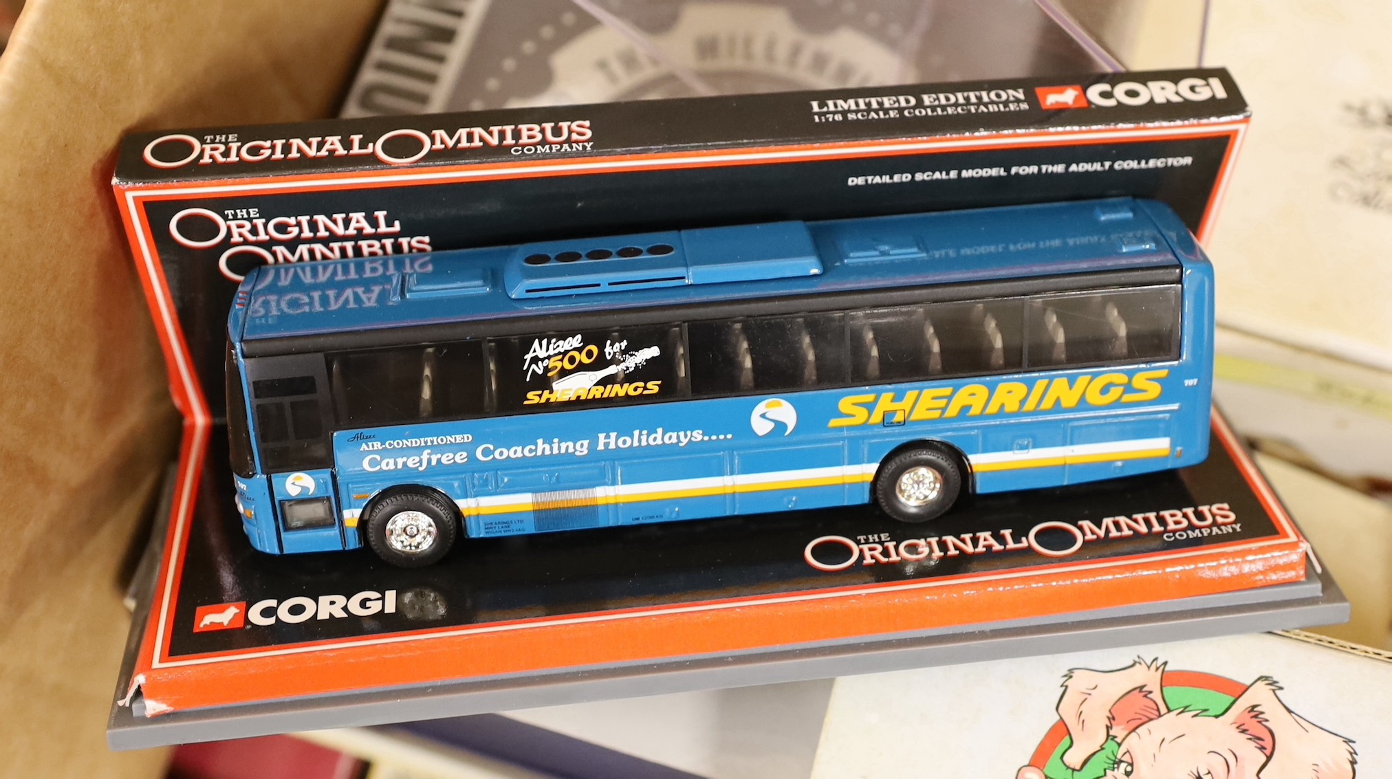 A collection of boxed Corgi toys and quantity of boxed Piggin by David Corbridge